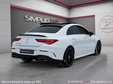 Mercedes cla coupe 200 7g-dct amg line toit ouvrant - camera - burmester - sieges elec/chauffants - int ambaince led occasion...