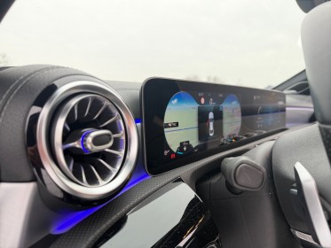 Mercedes cla coupe 200 7g-dct amg line toit ouvrant - camera - burmester - sieges elec/chauffants - int ambaince led occasion...