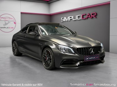 Mercedes classe c coupe 63 s 510 mercedes-amg 9g-mct speedshift amg malus paye sieges f1 - toit ouvrant - cam 360 -...