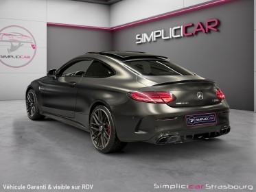 Mercedes classe c coupe 63 s 510 mercedes-amg 9g-mct speedshift amg malus paye sieges f1 - toit ouvrant - cam 360 -...