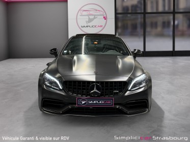 Mercedes classe c coupe 63 s 510 mercedes-amg 9g-mct speedshift amg malus paye sieges f1 - toit ouvrant - cam 360 -...