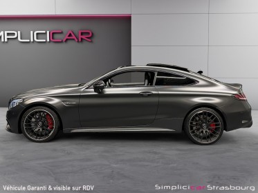 Mercedes classe c coupe 63 s 510 mercedes-amg 9g-mct speedshift amg malus paye sieges f1 - toit ouvrant - cam 360 -...
