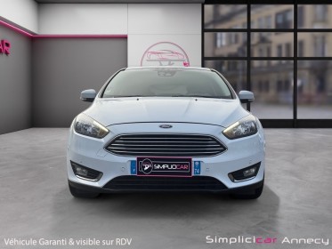 Ford focus 125cv, titanium, pack hiver, pack city, garantie 12 mois occasion simplicicar annecy simplicicar simplicibike france