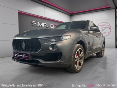 Maserati levante 3.0 v6 bi turbo 430ch s q4 gransport suivi maserati carnet disponible garantie 12 mois occasion montpellier...
