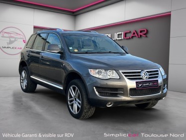 Volkswagen touareg 3.0 v6 tdi 240 carat edition tiptronic siège chauffant gps garantie 12 mois occasion simplicicar toulouse...