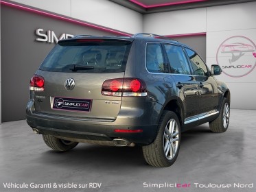 Volkswagen touareg 3.0 v6 tdi 240 carat edition tiptronic siège chauffant gps garantie 12 mois occasion simplicicar toulouse...
