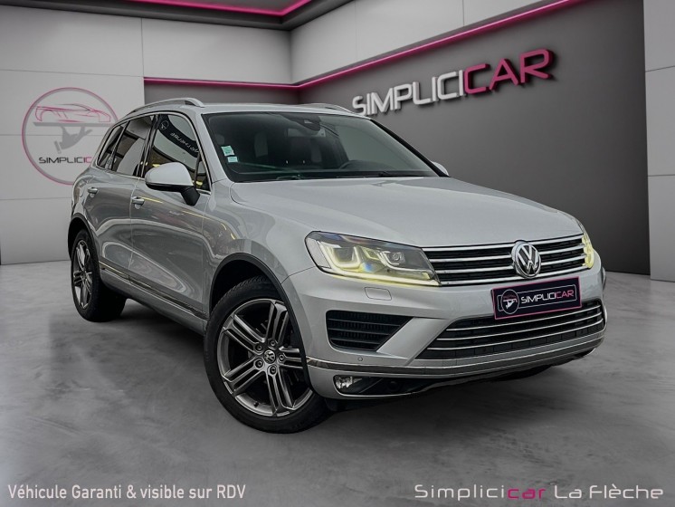 Volkswagen touareg 3.0 tdi 262ch tiptro 8 carat exclusive - entretien vw occasion simplicicar la fleche simplicicar...