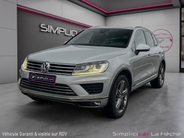 Volkswagen touareg 3.0 tdi 262ch tiptro 8 carat exclusive - entretien vw occasion simplicicar la fleche simplicicar...