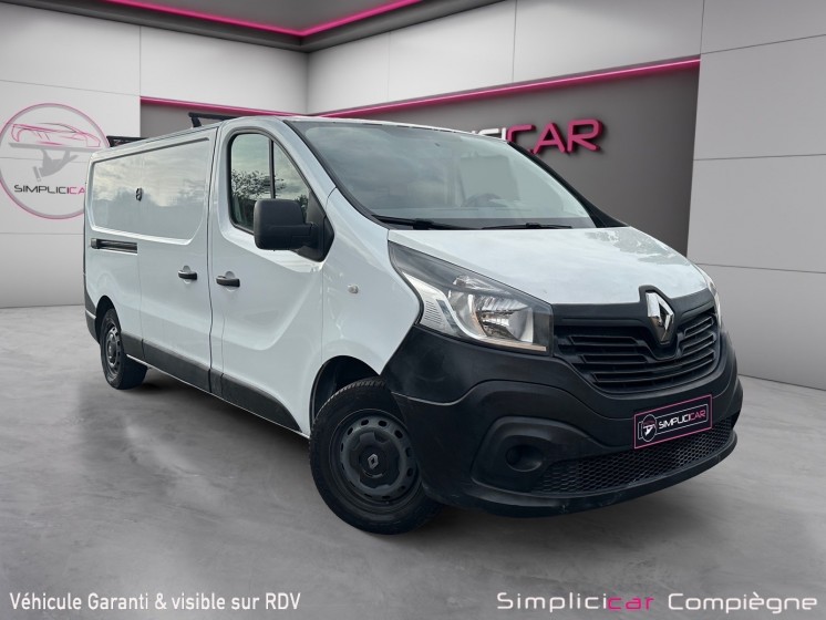 Renault trafic plancher cabine confort l2h1 dci 120ch - attelage - faible km - occasion simplicicar compiegne simplicicar...