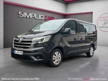 Renault trafic fourgon gn l1h1 3000 kg blue dci 150 edc grand confort occasion parc voitures beauvais simplicicar...