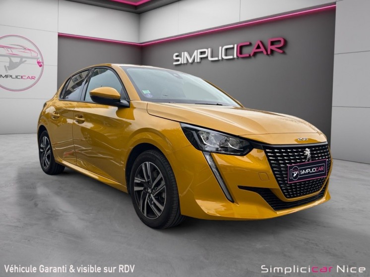 Peugeot 208 1.2l 100 eat8 allure occasion  simplicicar nice - pfvauto simplicicar simplicibike france