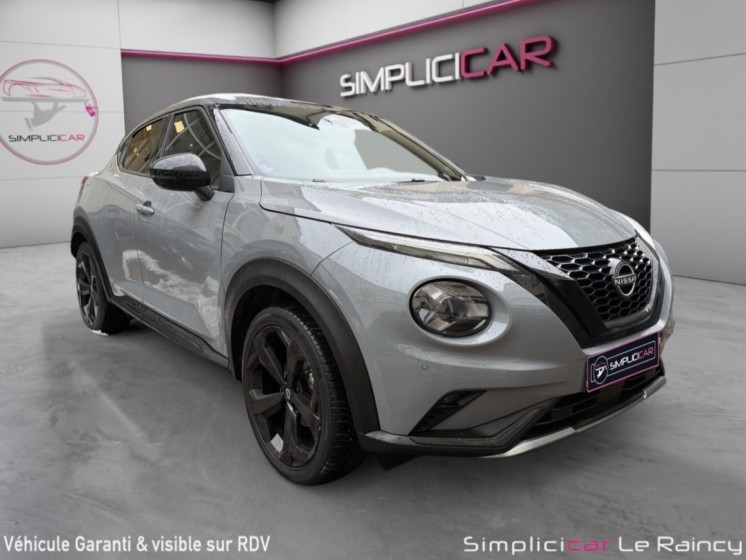Nissan juke 2022.5 dig-t 114 dct7 gris nardo edition kiiro design limited editions carplay garantie 12 mois occasion...