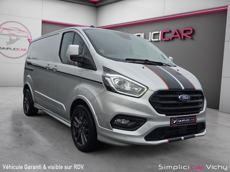 Ford transit custom fourgon 290 l1h1 2.0 ecoblue 185 mhev sport 1ére main révisé garantie 12 mois tva récupérable...