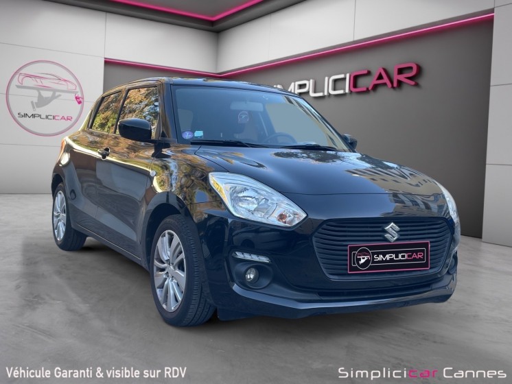 Suzuki swift 1.2 dualjet hybrid shvs pack. entretien complet occasion cannes (06) simplicicar simplicibike france