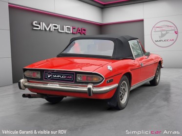 Triumph stag 3.0l v8 occasion simplicicar arras  simplicicar simplicibike france
