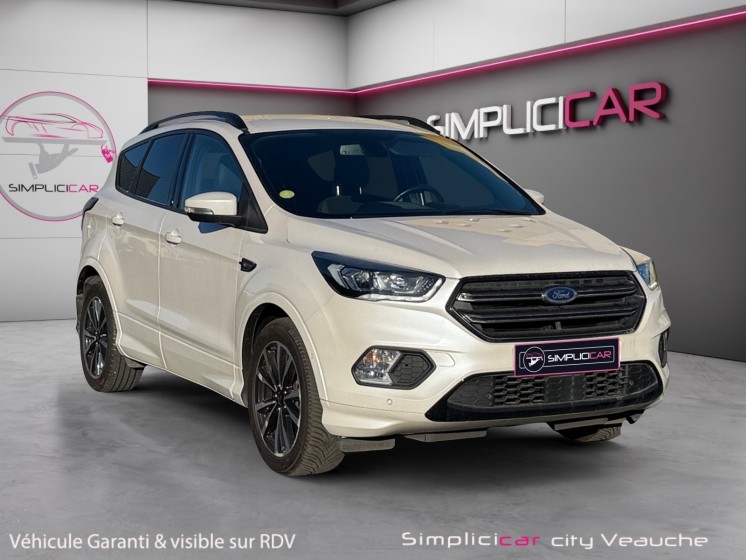 Ford kuga 2.0 tdci 150 4x2 bvm6 st-line camera / radar av arr / bluetooth occasion simplicicar veauche simplicicar...