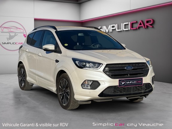 Ford kuga 2.0 tdci 150 4x2 bvm6 st-line camera / radar av arr / bluetooth occasion simplicicar veauche simplicicar...