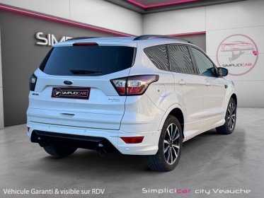 Ford kuga 2.0 tdci 150 4x2 bvm6 st-line camera / radar av arr / bluetooth occasion simplicicar veauche simplicicar...