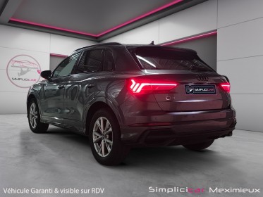 Audi q3 q3 35 tfsi 150 ch s line caméra de recul roue de secours garantie 12 mois occasion simplicicar meximieux simplicicar...