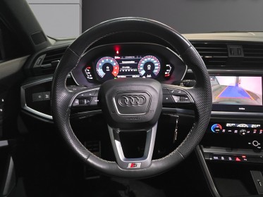 Audi q3 q3 35 tfsi 150 ch s line caméra de recul roue de secours garantie 12 mois occasion simplicicar meximieux simplicicar...