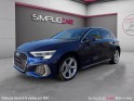 Audi a3 sportback s line 40 tfsie 204ch s tronic 6 - siege chauffant - carplay - lumière d'ambiance - regulateur adaptatif...