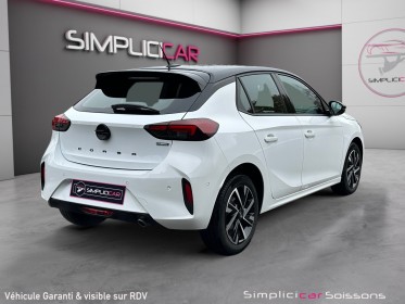 Opel corsa hybrid 100 ch e-dct6 gs - suivi/caméra de recul/carplay - garantie 12 mois occasion simplicicar soissons...