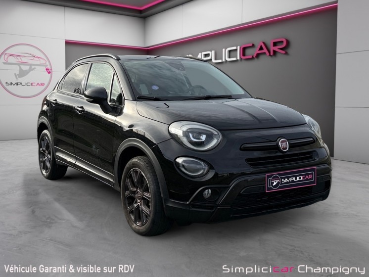 Fiat 500x my19 1.3 firefly turbo t4 150 ch dct club - garantie 12mois - carplay - camera de recul - climatisation bi zone...