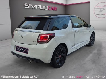 Ds ds 3 110 bva performance line courroie neuve/entretien À jour/ full options/ occasion paris 17ème (75)(porte maillot)...