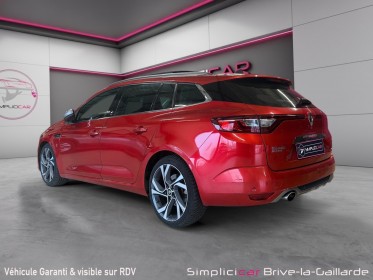 Renault megane iv estate dci 165 energy edc gt garantie 12 mois toit ouvrant occasion simplicicar brive la gaillarde ...