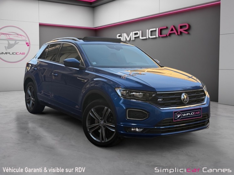 Volkswagen t-roc 2.0 tdi 150 start/stop dsg7 4motion r-line occasion cannes (06) simplicicar simplicibike france