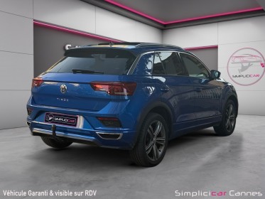 Volkswagen t-roc 2.0 tdi 150 start/stop dsg7 4motion r-line occasion cannes (06) simplicicar simplicibike france
