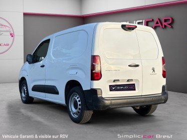 Peugeot partner fourgon standard 1000 kg bluehdi 130 ss bvm6 asphalt - garantie 12 mois - occasion simplicicar brest...