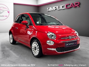 Fiat 500 1.0 70ch bsg ss dolcevita toit panoramique/interieur blanc/ occasion simplicicar magny-en-vexin simplicicar...