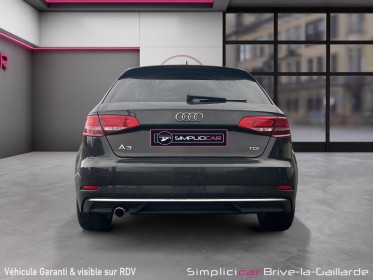 Audi a3 sportback 1.6 tdi 110 ambition - keyless go - radar ar -garantie 12 mois occasion simplicicar brive la gaillarde ...
