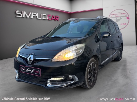 Renault grand scenic iii dci 130 bose edition 7 places occasion  simplicicar nice - pfvauto simplicicar simplicibike france