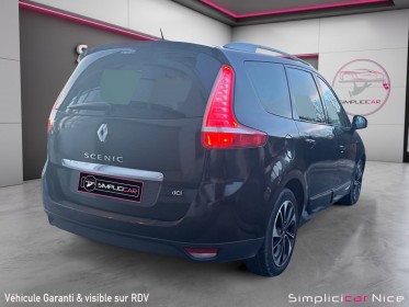 Renault grand scenic iii dci 130 bose edition 7 places occasion  simplicicar nice - pfvauto simplicicar simplicibike france