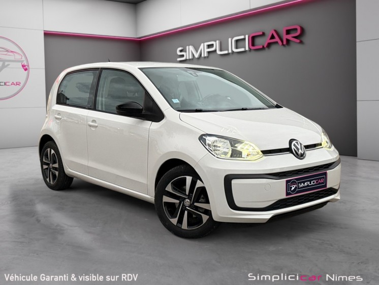Volkswagen up 1.0 60 bluemotion iq.drive - faible km - caméra - 1ere main - garantie 12 mois occasion simplicicar nimes - rb...