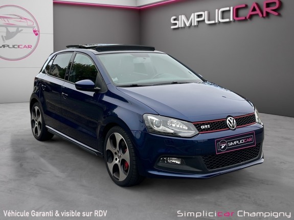 Volkswagen polo 1.4 tsi 180 gti dsg7 - suivie vw - toit ouvrant - sièges chauffant - clim auto occasion champigny-sur-marne...
