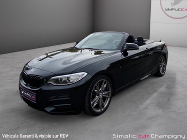 Bmw serie 2 cabriolet f23 m235i 326 ch a xdrive  harman kardon-cuir-siéges chauffants occasion champigny-sur-marne (94)...