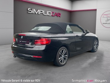 Bmw serie 2 cabriolet f23 lci2 218d 150 ch bva 8 rapports sport / entretien complet bmw / ct ok / garantie 12 mois occasion...