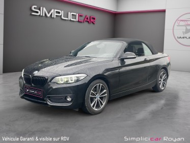 Bmw serie 2 cabriolet f23 lci2 218d 150 ch bva 8 rapports sport / entretien complet bmw / ct ok / garantie 12 mois occasion...