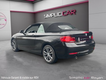 Bmw serie 2 cabriolet f23 lci2 218d 150 ch bva 8 rapports sport / entretien complet bmw / ct ok / garantie 12 mois occasion...