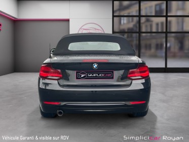Bmw serie 2 cabriolet f23 lci2 218d 150 ch bva 8 rapports sport / entretien complet bmw / ct ok / garantie 12 mois occasion...