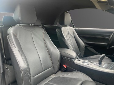 Bmw serie 2 cabriolet f23 lci2 218d 150 ch bva 8 rapports sport / entretien complet bmw / ct ok / garantie 12 mois occasion...