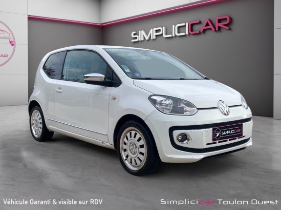 Volkswagen up up 1.0 75 white up! occasion simplicicar toulon ouest simplicicar simplicibike france