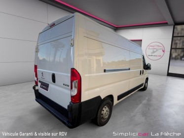 Peugeot boxer fourgon 3 places / clim / nav / radar / garantie 12 mois occasion simplicicar la fleche simplicicar...
