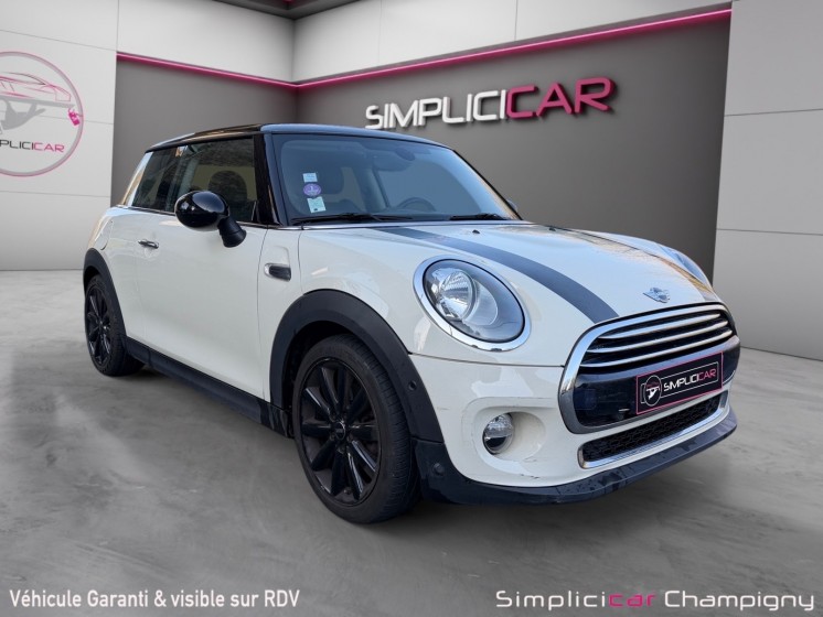 Mini hatch 3 portes f56 cooper 136 ch pack chili occasion champigny-sur-marne (94) simplicicar simplicibike france