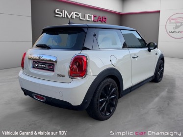 Mini hatch 3 portes f56 cooper 136 ch pack chili occasion champigny-sur-marne (94) simplicicar simplicibike france