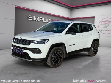 Jeep compass 1.5 130 ch t4 bvr7 e-hybrid altitude - caméra 360 - carplay - régulateur adaptatif - garantie 12 mois occasion...