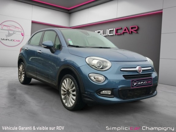 Fiat 500x my18 1.4 multiair 140 ch lounge carplay boite auto -semi cuir-camera de recul-gps occasion champigny-sur-marne (94)...